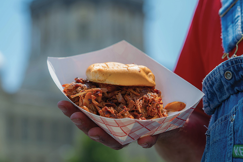 Pork BBQ in Hand